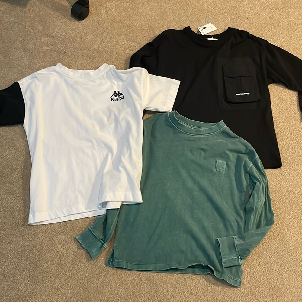 Zara set of 3 t shirts size 7